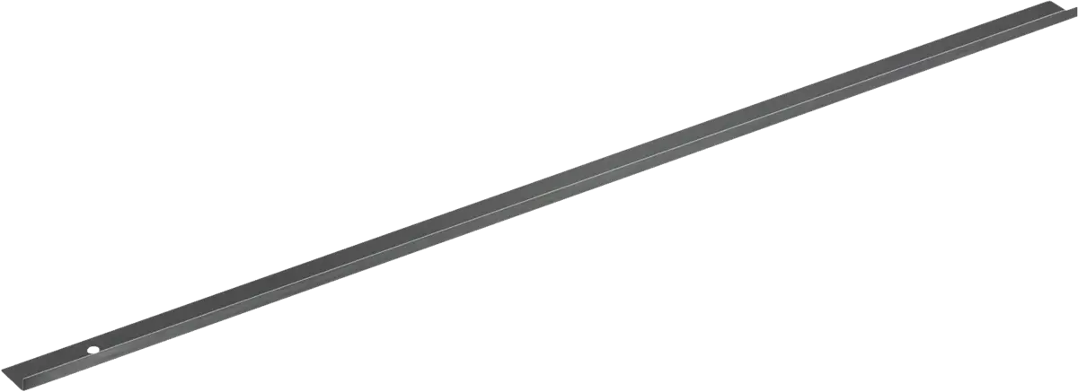 HEZ660050 Decorstrip zwart (bedekt onderkant oven)