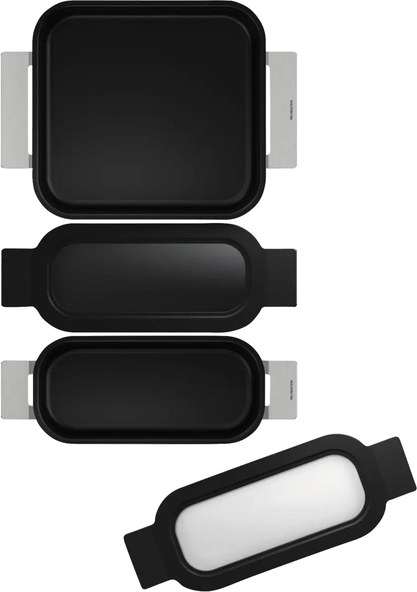 HEZ9FF030 Flex pan set, 3 stuks (2x maat S, 1x maat M)