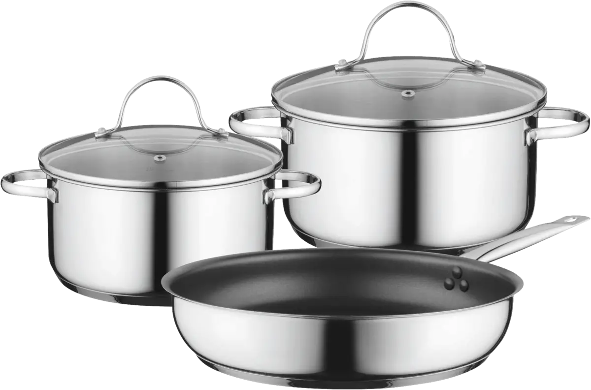 HEZ9SE030 3-delige pannenset