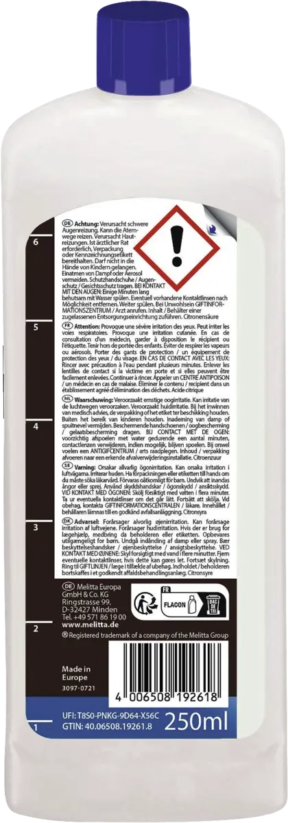 AntiCalc FilterMachines Liquid (250ml)