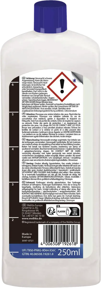 AntiCalc FilterMachines Liquid (250ml)