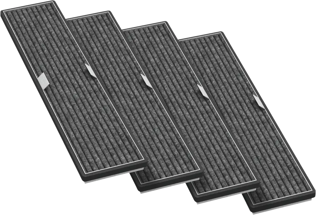 DKF 21-P Actief koolstoffilter (Set 4x DKF 18-P)