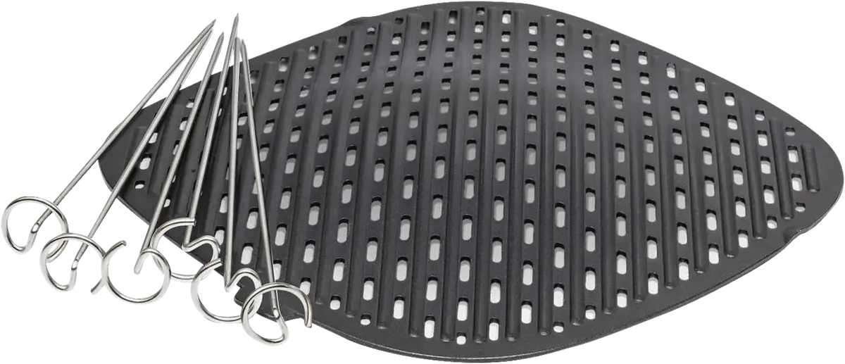 HD9951/00 Airfryer Grill master kit. Grill bodem en spiesjes