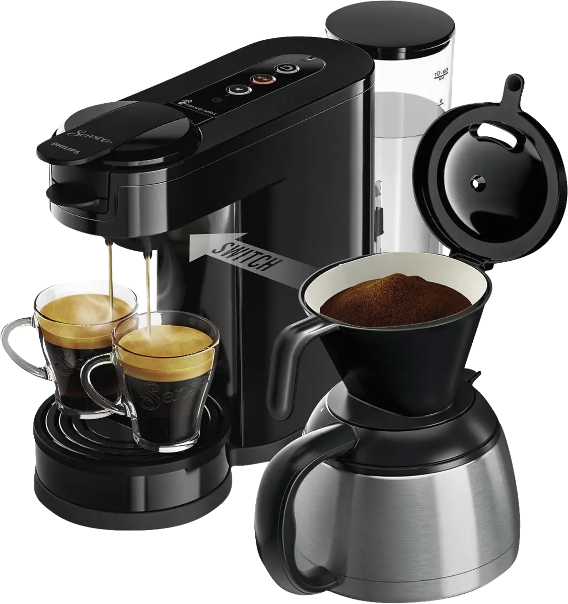 Senseo® HD6592/64 Switch 2-in-1