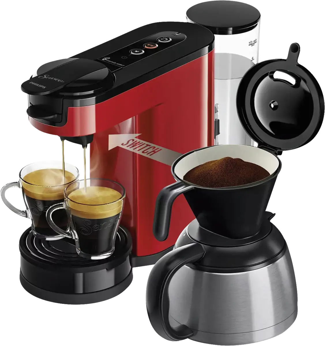 Senseo® HD6592/84 Switch 2-in-1