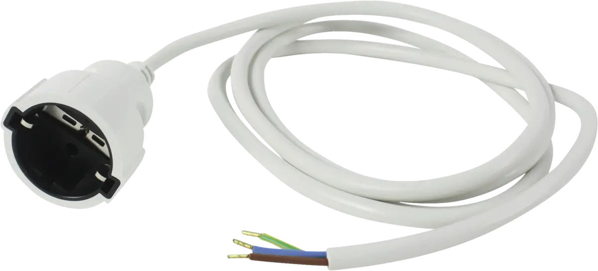 1191031520 aansluitsnoer+contrasteker 3x1.50mm 2,0m