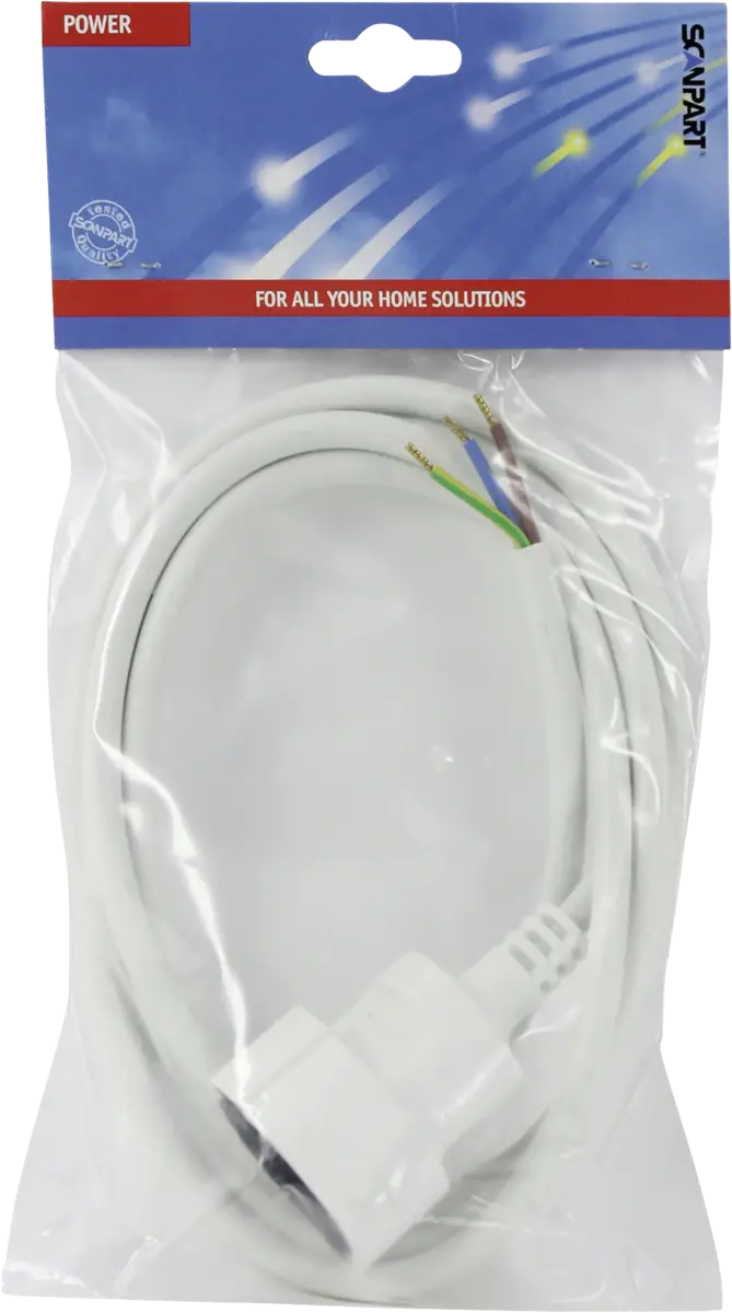 1191031520 aansluitsnoer+contrasteker 3x1.50mm 2,0m