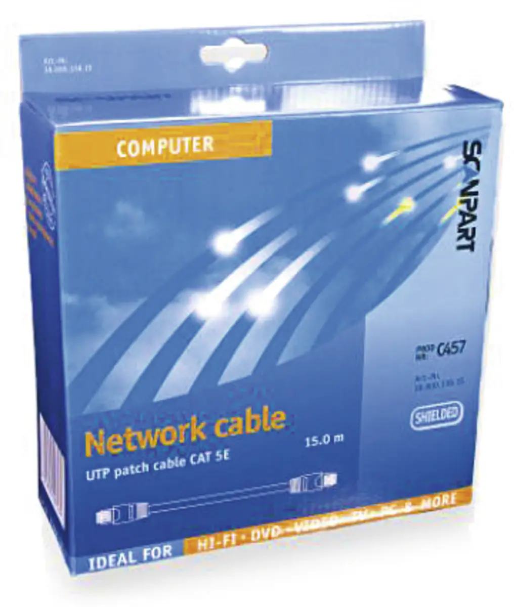 NETWERKKABEL CAT6 (UTP) 15.0M