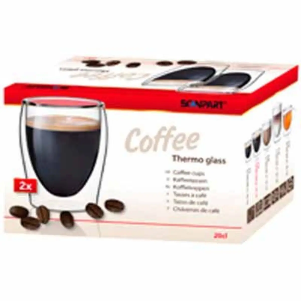 KOFFIE THERMO GLAZEN 17,5CL A2