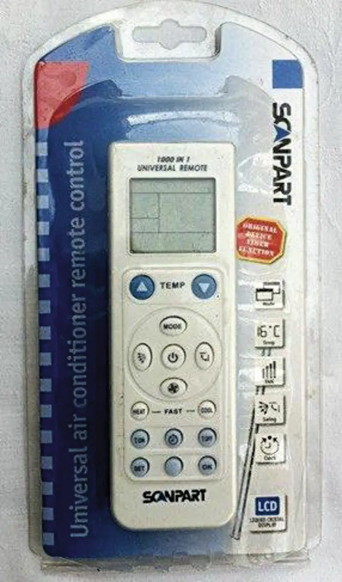 1180000001 AIRCO AFSTANDSBEDIENING UNIV.