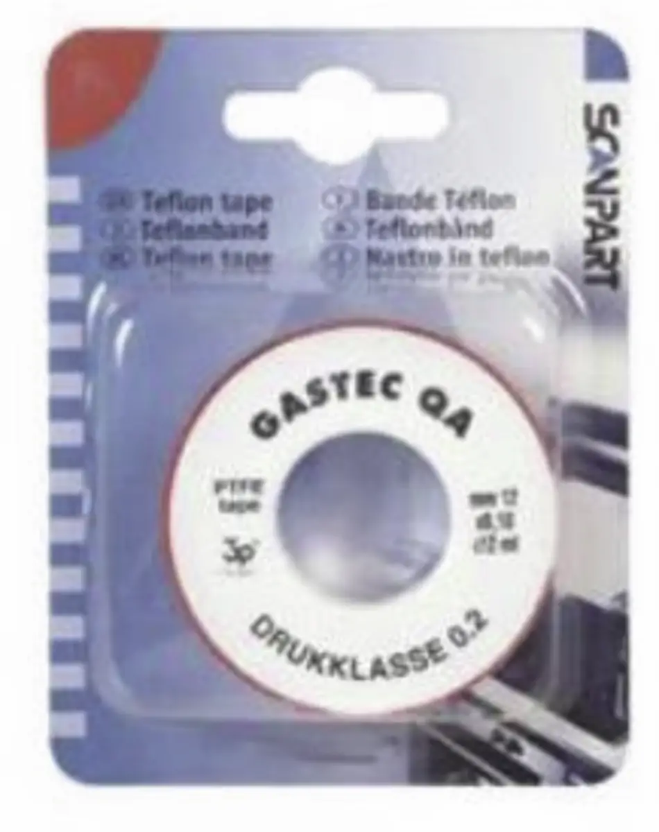 GAS TAPE 12M GASTEC KEUR BL