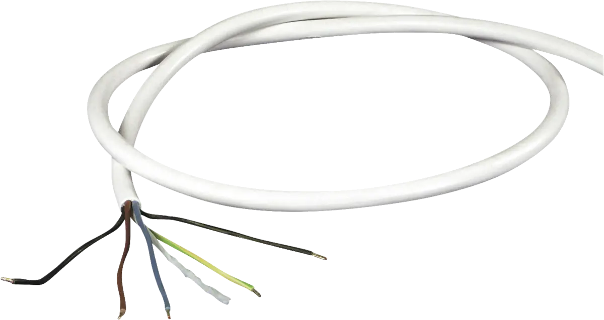 Herdanschlussleitung 5x2,5 qmm 2,5 m