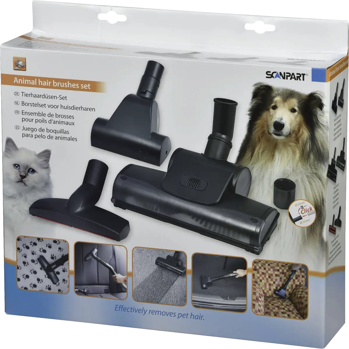 HOND+KATBORSTEL SET 32+35MM