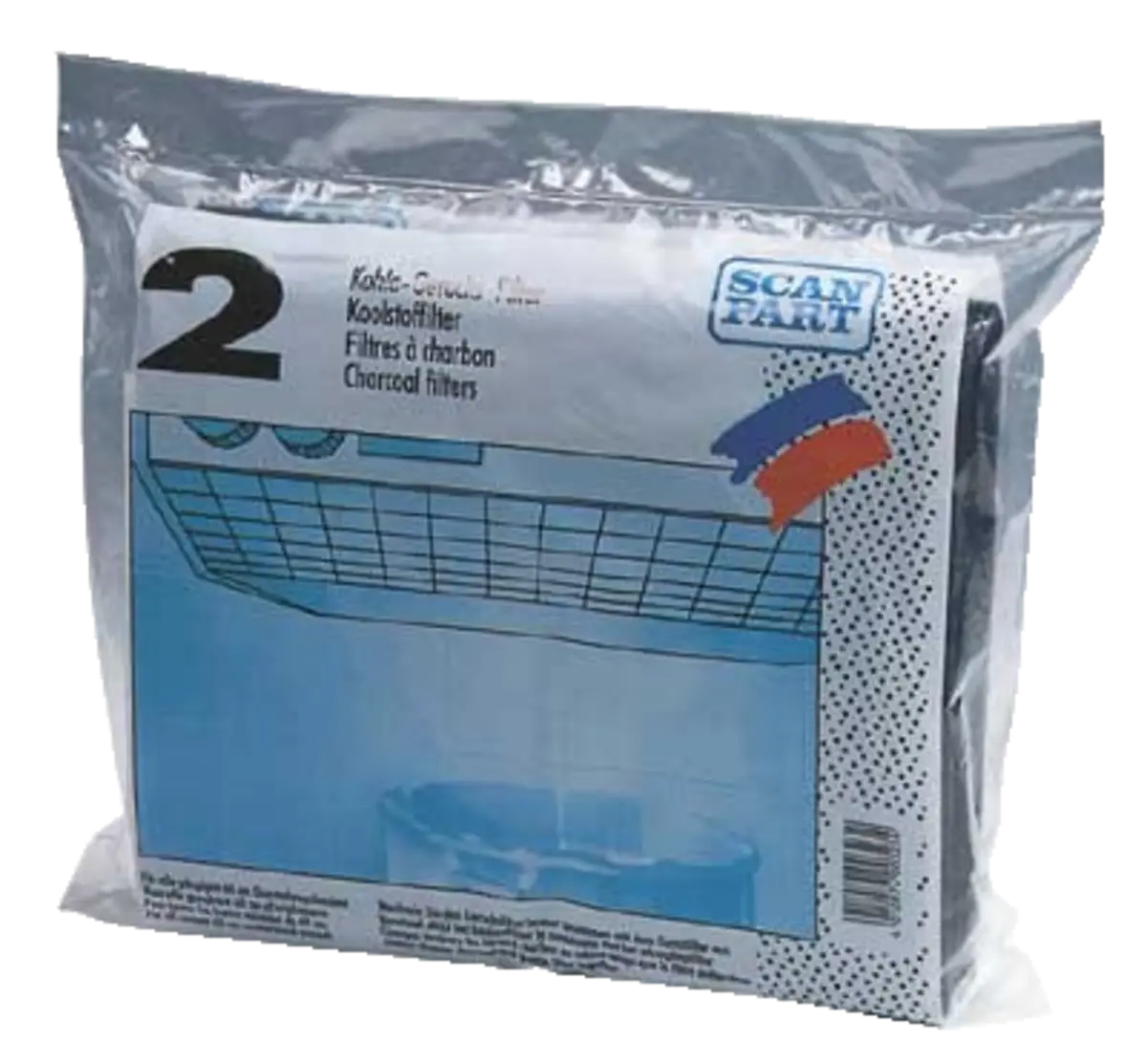 SCANPART KOOLSTOFF 47X57CM A2