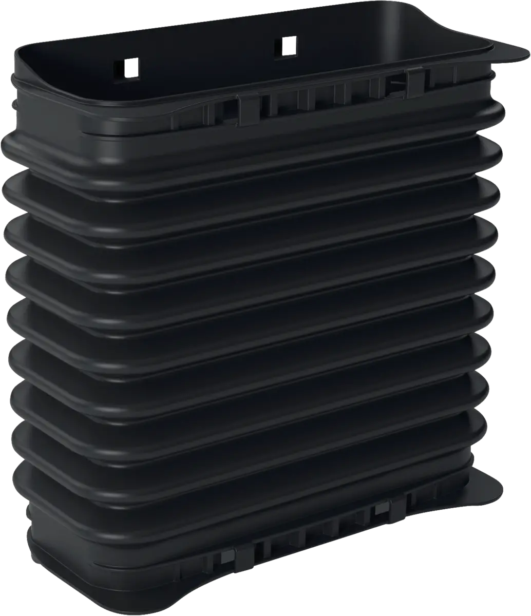 HZ9VDSS2 Flexibel verbindingsstuk DN 150 vlak