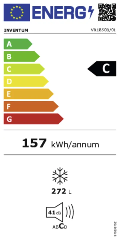 Inventum VR1850B energielabel