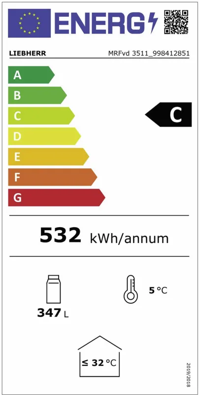 Liebherr MRFvd 3511-20 energielabel