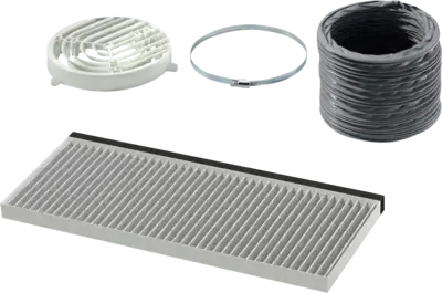 Bosch DWZ1IT1I4 CleanAir recirculatieset voor vlakschermkappen