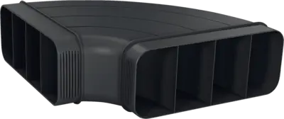 HEZ9VDSB1 90° buisbocht horizontaal