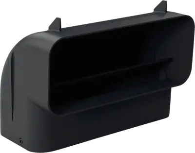 HEZ9VDSB3 90° buisbocht verticaal (klein radius)