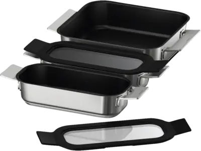 HEZ9FF030 Flex pan set, 3 stuks (2x maat S, 1x maat M)