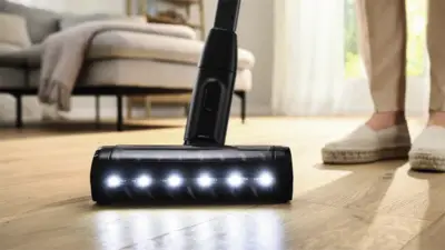 Parketborstel met ledverlichting