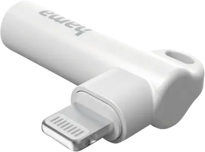 Aux-adapter Lightning u 3,5-mm-jack-aansluiting, 90 hoekstek