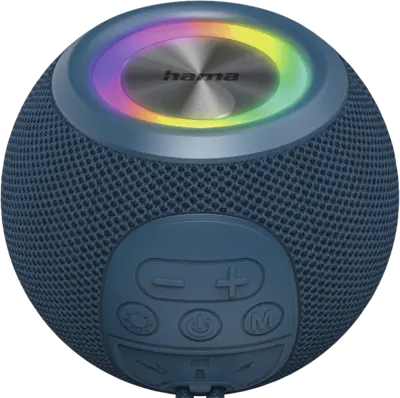 Bluetooth luidspreker Ball Shape Speaker, 5 licht-modi, 5W