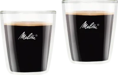 Melitta Espresso glazen 80ml (2st)