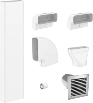 Miele DFKS-A Luchafvoer set vlakkanaal