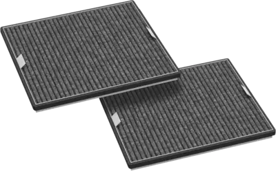 Miele DKF 16-P Actief koolstoffilter (Set 2x DKF 12-P)