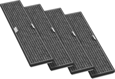 Miele DKF 21-P Actief koolstoffilter (Set 4x DKF 18-P)