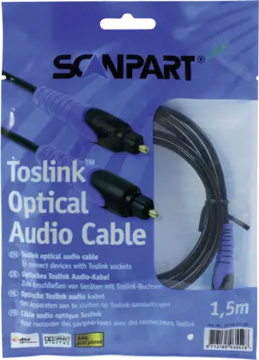 Scanpart 3900011715 toslink optical 1,5m