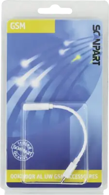 3994205088 adapter kabel USB C (M) - 3.5mm (F) 8cm