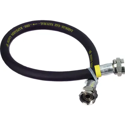 Scanpart GASSLANG 100CM ALU.KOPP. BL