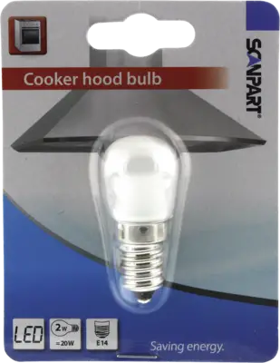 1140000042 afzuigkaplamp E14 20W LED T26