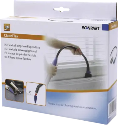 Scanpart 1190040070 CleanFlex flexibele kierenzuigmond Ø30-36mm