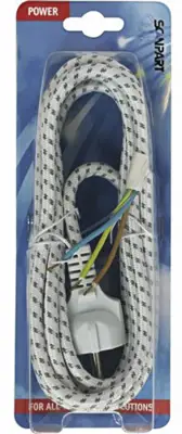 Scanpart STRIJKIJZERSNOER OMSPONNEN 3 M